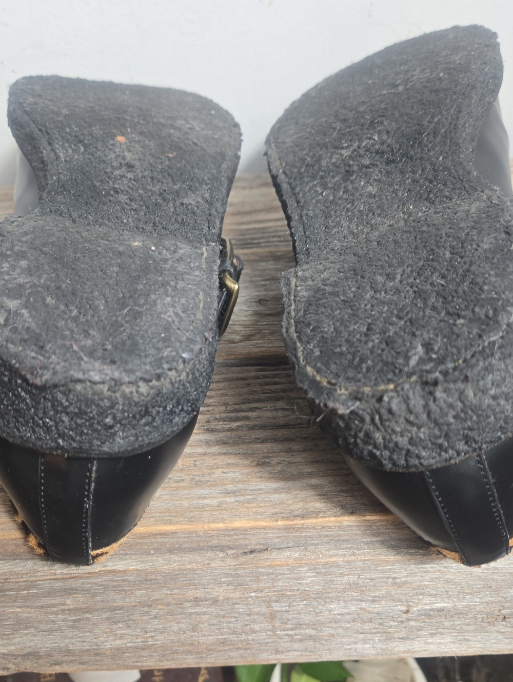 Belle Sigerson Morrison Black Leopard Print Leather Pony Hair Loafer with Buckle - Picture 7 of 8